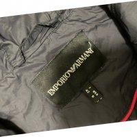 ''Emporio Armani Black Diamond Quilted Hooded''оригинално дамско яке Л размер, снимка 4 - Якета - 38265131