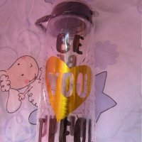 Пластмасово шише за вода, снимка 1 - Други - 30301520