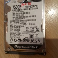 Хард диск за лап топ 750GB, 5 БРОЯ, снимка 2 - Твърди дискове - 35172048