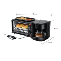 Многофункционална Печка, тостер фурна и кафемашина – 3в1 , снимка 8 - Аксесоари за кухня - 42922160