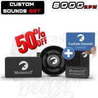 ПРОМО -50% Maxhaust универсална Custom Sounds v4 системa уникален звук, снимка 1 - Аксесоари и консумативи - 42481125