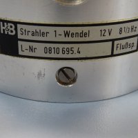 лъчеприемник от рефрактометър Hartmann&Braun Strahler 1-Wendel 12V, снимка 6 - Резервни части за машини - 37187049