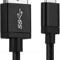 Type C USB-C кабел - 1м и 2м, снимка 1 - USB кабели - 31253430