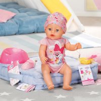 BABY Born - Интерактивно бебе с аксесоари: Момиче Zapf Creation 818695, снимка 6 - Кукли - 42607100