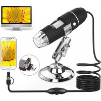  Дигитален USB микроскоп с LED светлина за прецизно наблюдение , снимка 5 - Други инструменти - 31798706