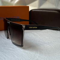Louis Vuitton 2023 висок клас мъжки слънчеви очила маска Дамски Унисекс, снимка 9 - Слънчеви и диоптрични очила - 44797369