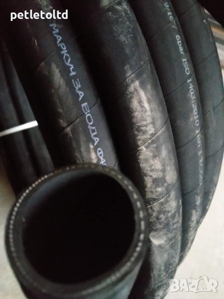 Маркуч гумено-текстилен за вода ф 40 мм (20 метра), снимка 1