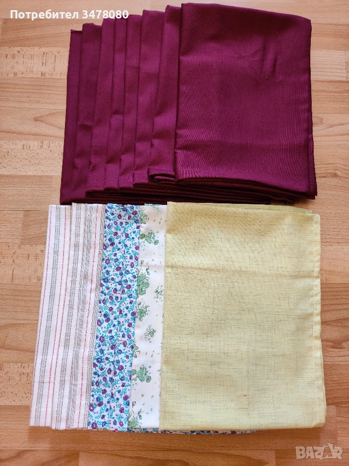 Нови цветни памучни калъфки за възглавници 50/70 см., снимка 1