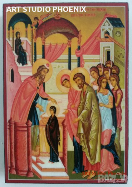 Икона Въведение Богородично ikona Vavedenie Bogorodichno, снимка 1