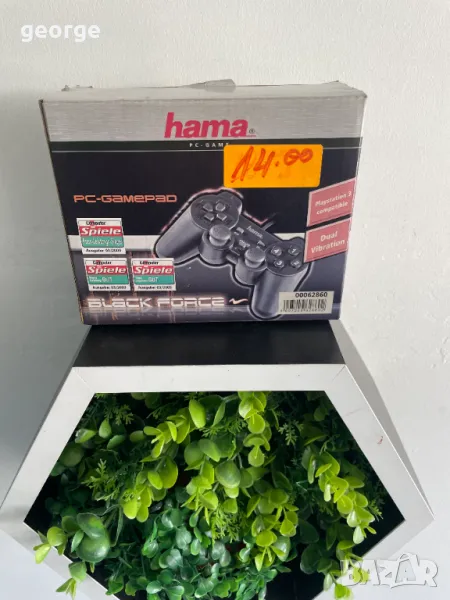 Джойстик за компютър Hama - нов, снимка 1