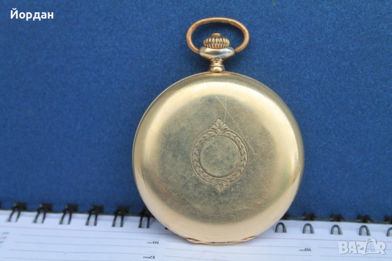 Златен джобен ''Omega'' 52 мм, снимка 1