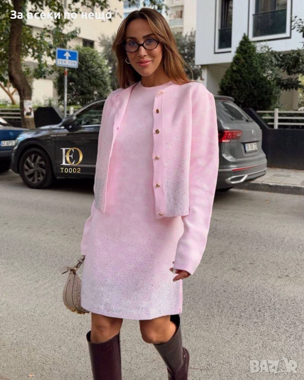 Gucci Дамски Комплект Рокля И Жилетка - Налични Различни Цветове Код SK353, снимка 1