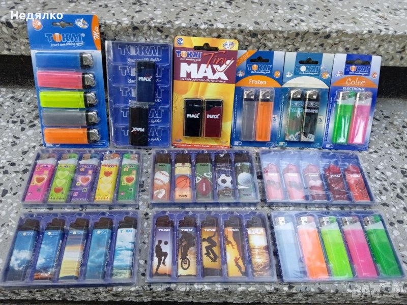 Колекция 45бр  маркови запалки Tokai, снимка 1