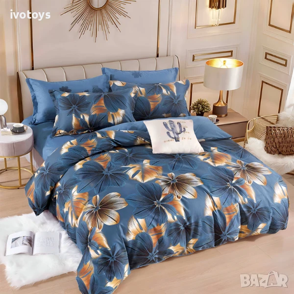 Двулицево спално бельо, 6 части - Модел WS17099, снимка 1