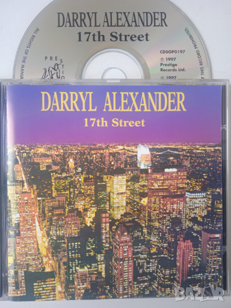 JAZZ - Darryl Alexander ‎– 17th Street - оригинален ДЖАЗ диск 1995г., снимка 1