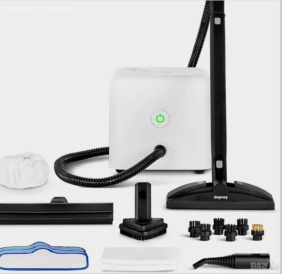 Мощна Парочистачка Dupray Neat 1500 W с комплект от 17 аксесоара за дълбоко почистване , снимка 1