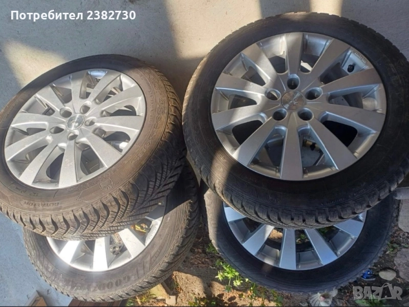 Джанти 5/110 за Опел 16 цола, снимка 1