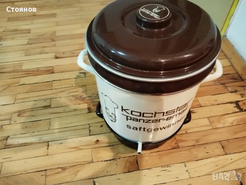 Немска емайлирана соковарка KOCHSTAR  panzer-email
 Germany, снимка 1