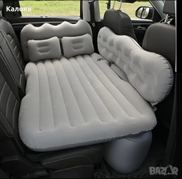 Къмпинг дюшек/сив, снимка 1