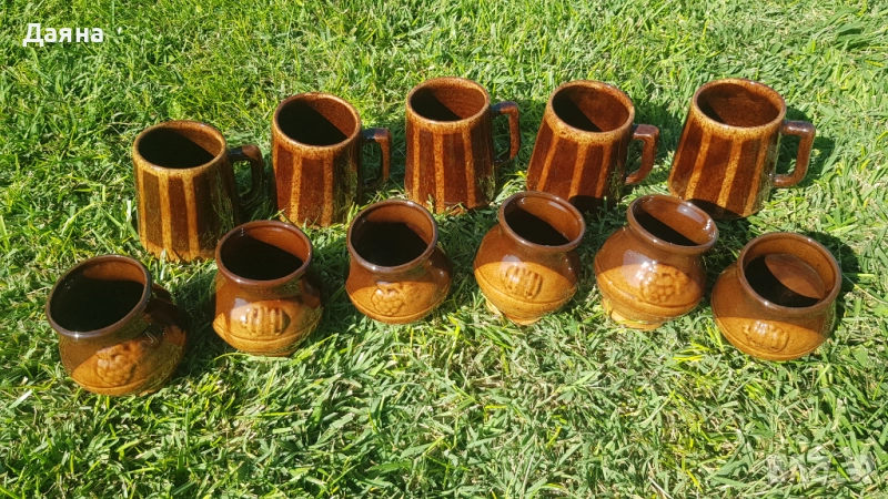 Керамични битови чаши, снимка 1