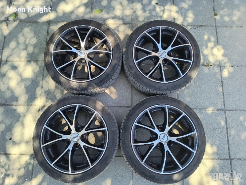 17 Джанти с гуми 5x112 ET35 7.5j, снимка 1