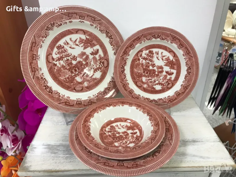 Порцеланов сервиз за хранене - 24 части, снимка 1