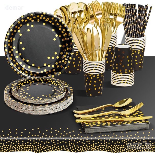 Комплект за парти AIPartywar, 226 части - 25 гости, снимка 1