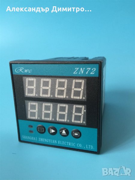 Брояч На Импулси, Тахометър, Таймер С Обхват От 99h99m99s, 9999rpm, 12V DC NPN PNP, NO, 20200166, снимка 1