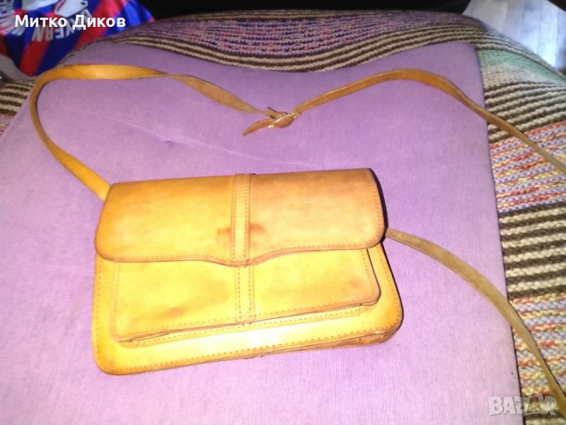 Чанта женска естествена кожа 204х150мм , снимка 1