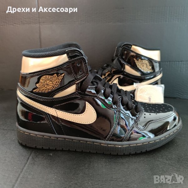 Нови Обувки Nike Air Jordan 1 Metalic  High оригинални перфектни Кецове Маратонки Обувки размер 43 , снимка 1