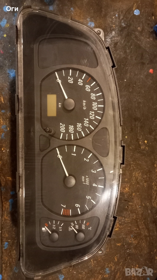 Километражно табло за Опел Агила VDO110008952006 / 34100-8EA, снимка 1