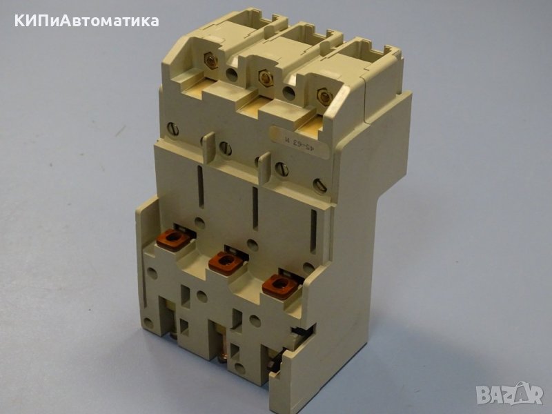 моторна защитаTelemecanique LB1 LD03M61 protection modul 63A, снимка 1