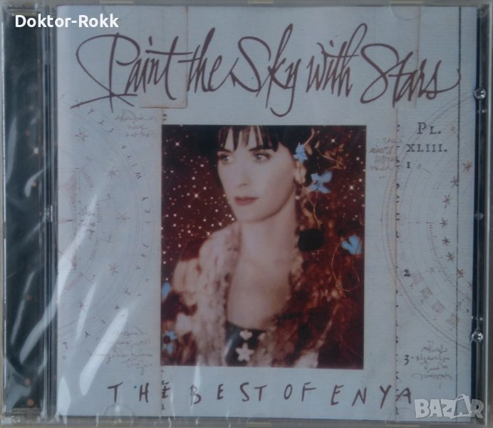 Enya – Paint The Sky With Stars - The Best Of Enya (CD) 1997, снимка 1