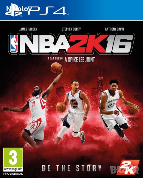 NBA 2K16 PS4 (Съвместима с PS5), снимка 1