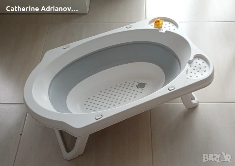 Сгъваема бебешка вана Cangaroo, снимка 1