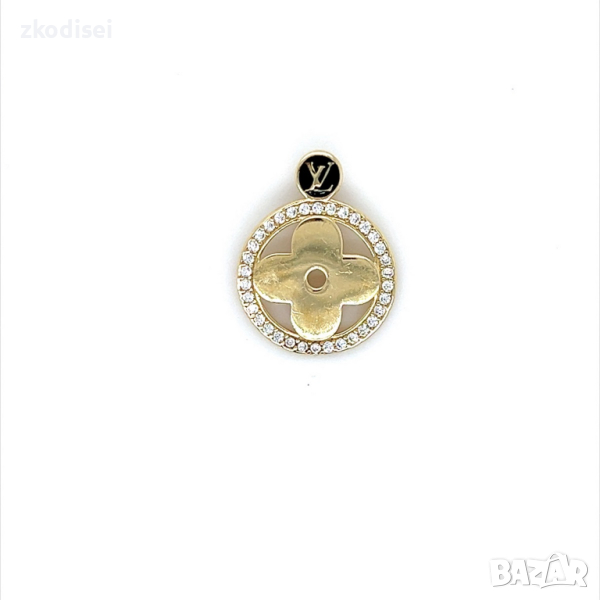 Златен медальон Louis Vuitton 1,36гр. 14кр. проба:585 модел:22402-1, снимка 1
