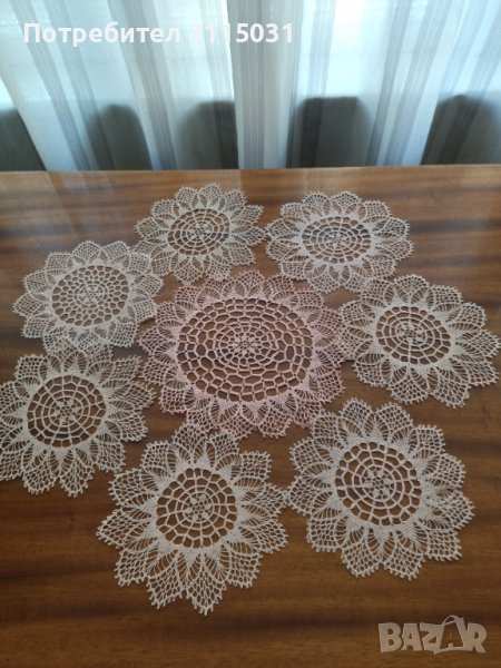 Плетива  в нежно розово, снимка 1