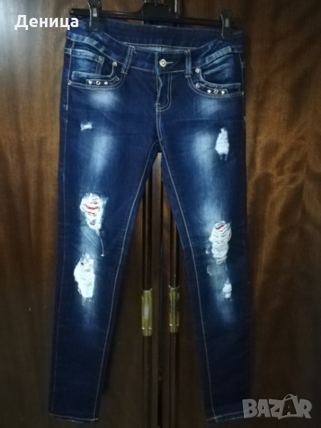 Дамски дънки с ниска талия , снимка 1