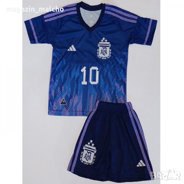 ДЕТСКИ ФУТБОЛЕН ЕКИП - ADIDAS AF ARGENTINA MESSI 10; размери: от 104 до 176 см., снимка 1