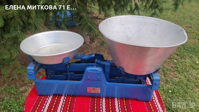 Железен кантар родно производство по БДС, снимка 1