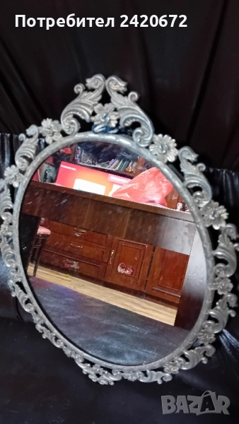 Старо огледало барок, снимка 1