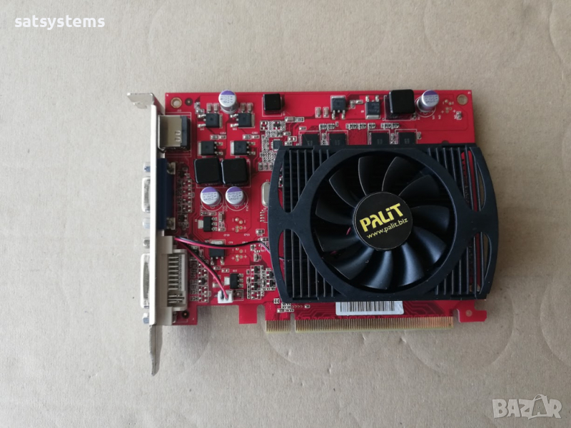 Видео карта NVidia GeForce Palit GT220 HDMI 1024MB GDDR3 128bit PCI-E, снимка 1