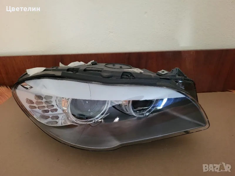 Десен фар BMW 5 F10 F11 Xenon desen far бмв 5 ф10 ф11 ксенон, снимка 1