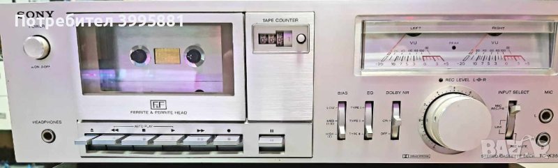 Sony TC-K35 Stereo Cassette Deck, снимка 1