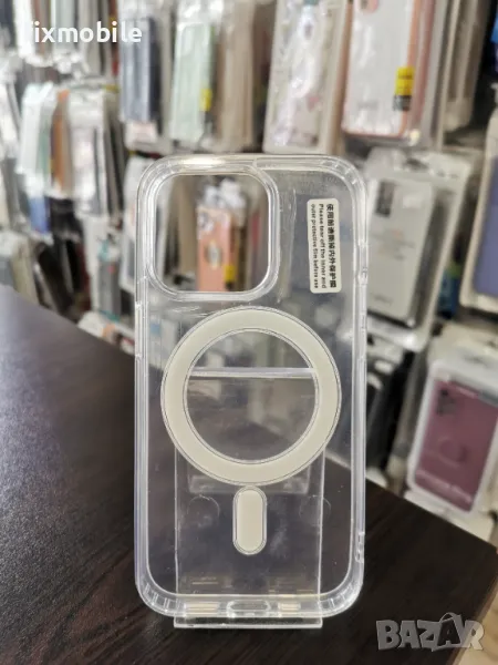 Apple iPhone 14 Pro Силиконов кейс Mag Cover, снимка 1