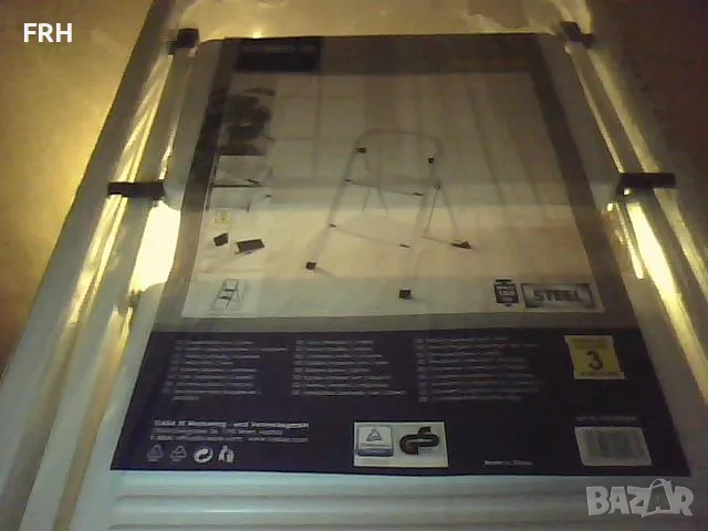 Сгъваема стълба с 2 стъпала-нова, снимка 1