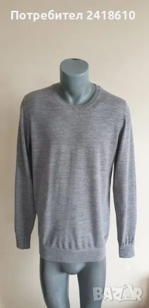 Scotch & Soda Slim Fit Merino  Mens Size M НОВО! ОРИГИНАЛ! Мъжки тънък Вълнен Пуловер!, снимка 1