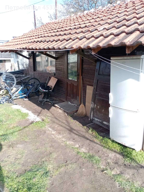 Продавам фургон /  лице  с вагона шарка с покрив от керемиди. Размери 7 на 2.6, снимка 1