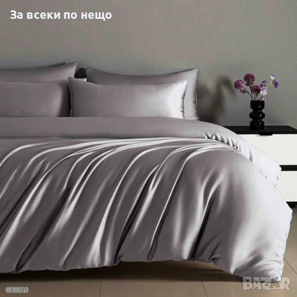 Луксозен комплект от висококачествен памучен сатен - Налични Различни Цветове Код P379, снимка 1