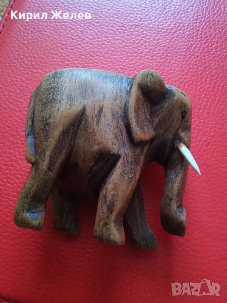 Слонче старо дървено малко 37711, снимка 1